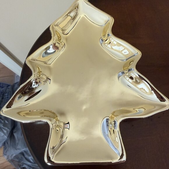Studio Nova Other - NIB Gold-Tone XMAS Tree Candy Dish